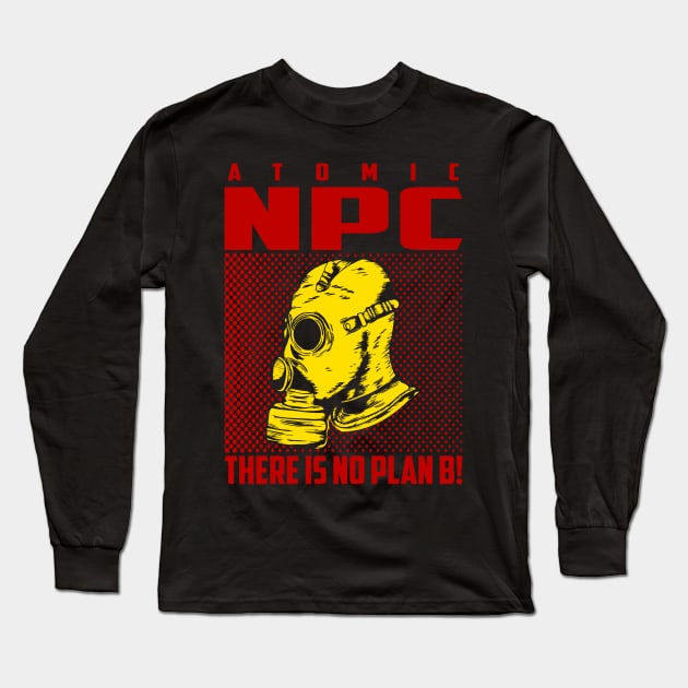 ATOMIC NPC 10 Long Sleeve T-Shirt by 2 souls